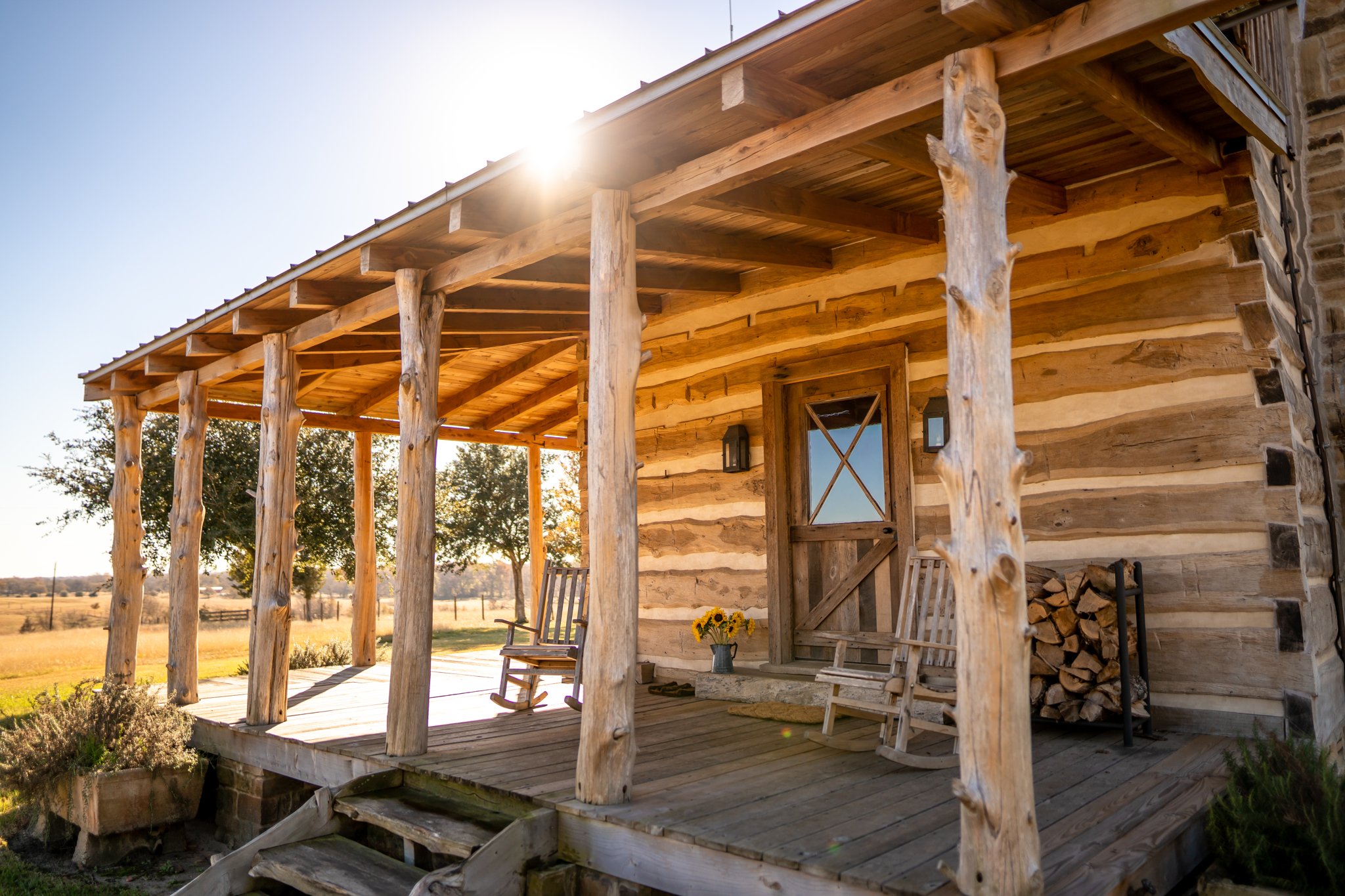 Hinze Cabin Porch