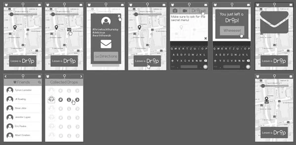 Rapid wireframing and prototyping
