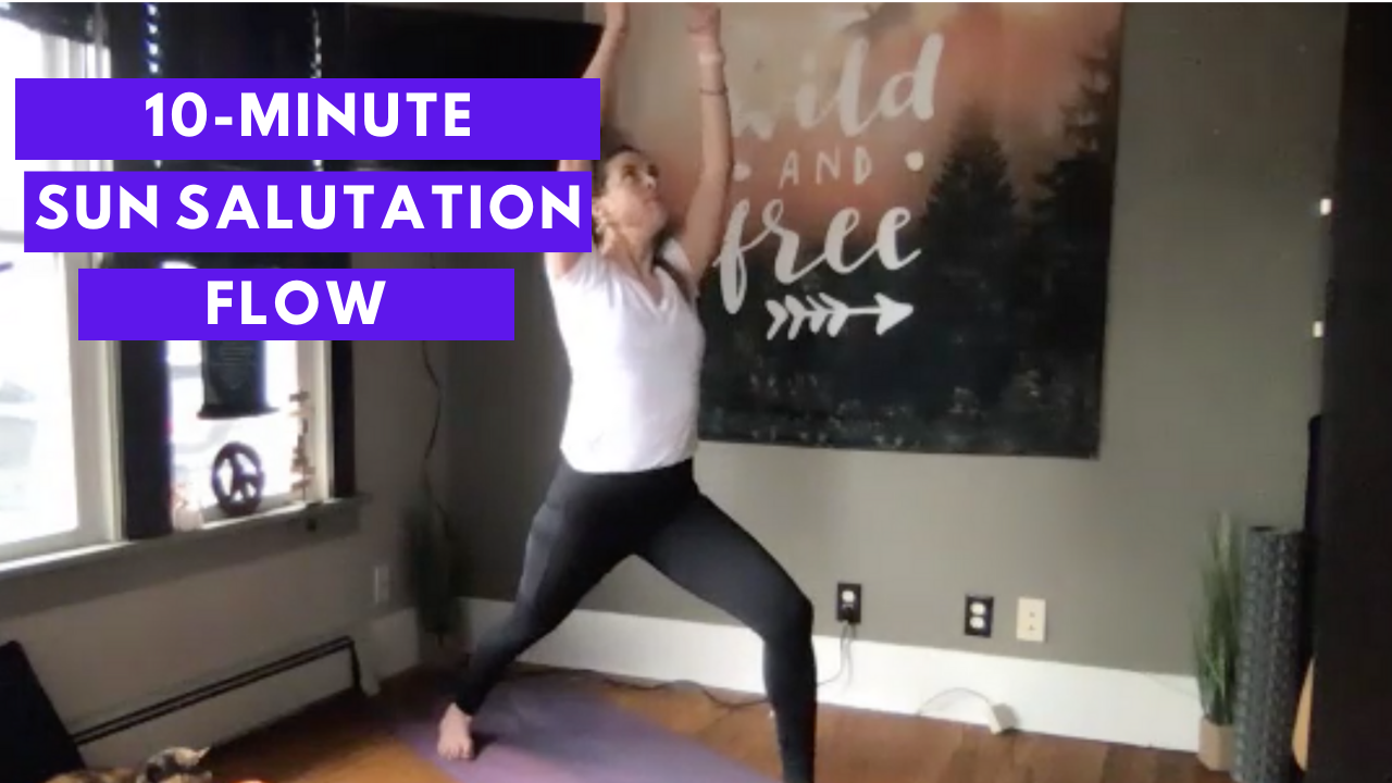 Here’s a quick video I shot at home (with my cat Atti) to talk you through a sun salutation warm-up.