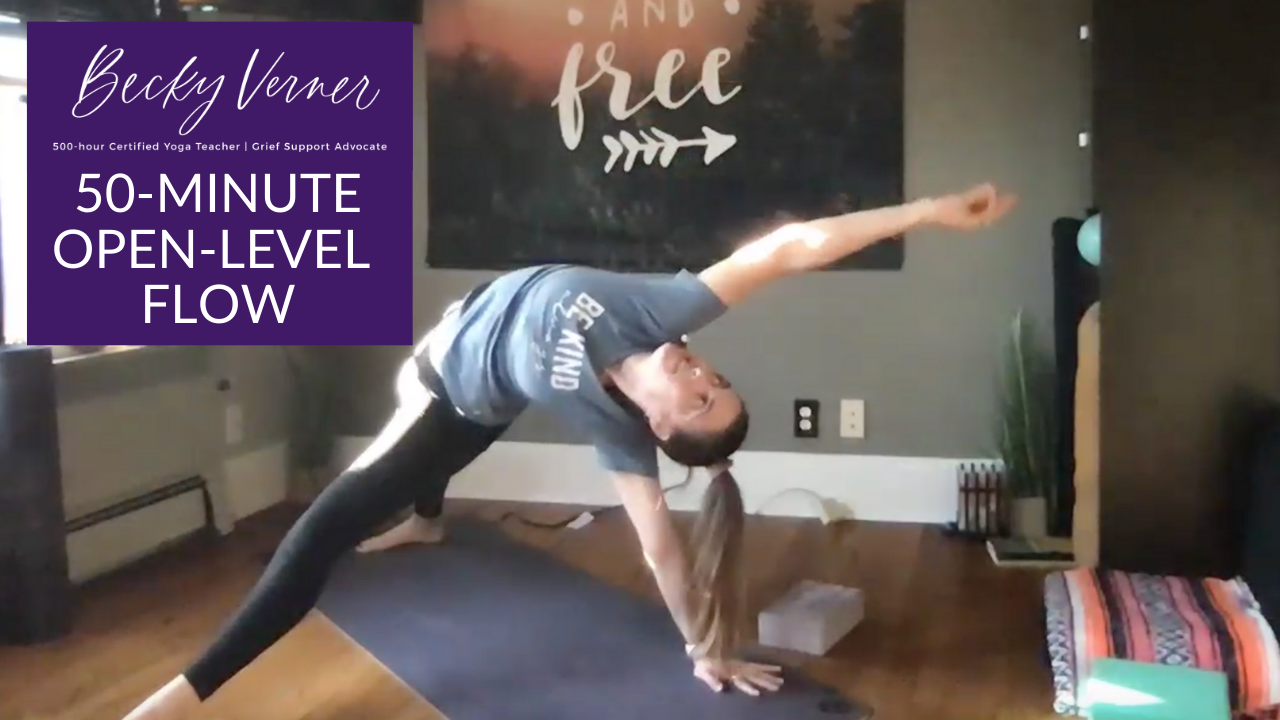 This is a great all levels yoga flow to get your body moving and also still in just under an hour!