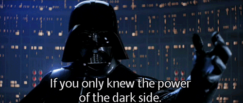 Btw, I’m not saying that ‘Reiki’ and other forms of energetic healing are the dark side, I just enjoy theming my blog posts and today happens to be a Darth Vader kind of day.