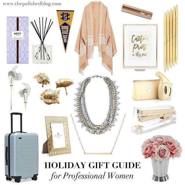 So excited to post a holiday gift guide for hardworking professional ladies! 🎁 This guide is full of items to simplify and beautify the work day. Tag a friend who deserves everything on this list (and/or the person who will be buying her presents 😉