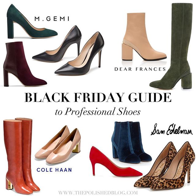 I&rsquo;ve put together a list of some of the Black Friday shoe sales that I&rsquo;m most excited to shop this weekend. 👠 Link in bio. What&rsquo;s on your Black Friday wish list? 📝🛍