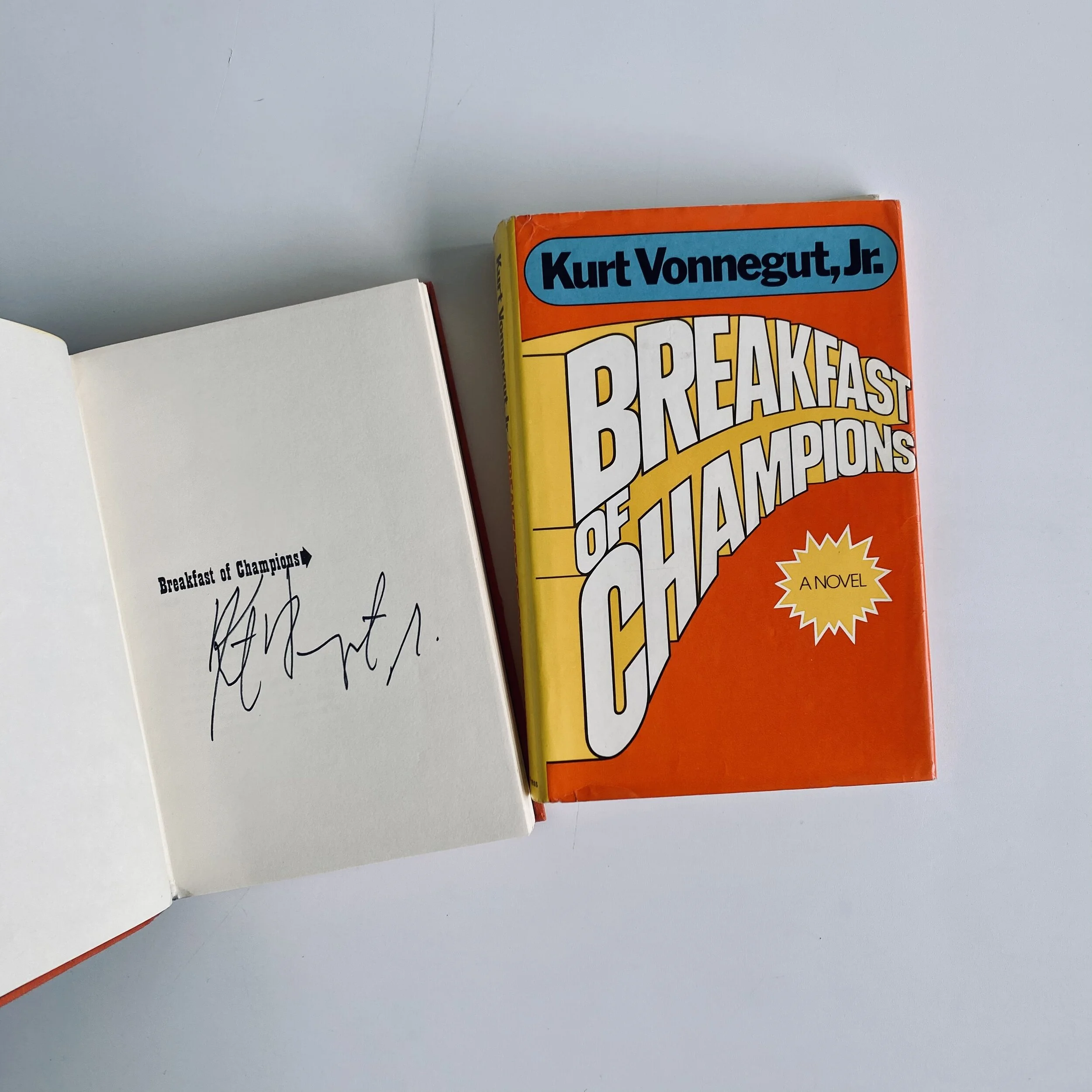 Breakfast of Champions : or Goodbye, Blue Monday by Kurt Vonnegut, Jr. *SIGNED*