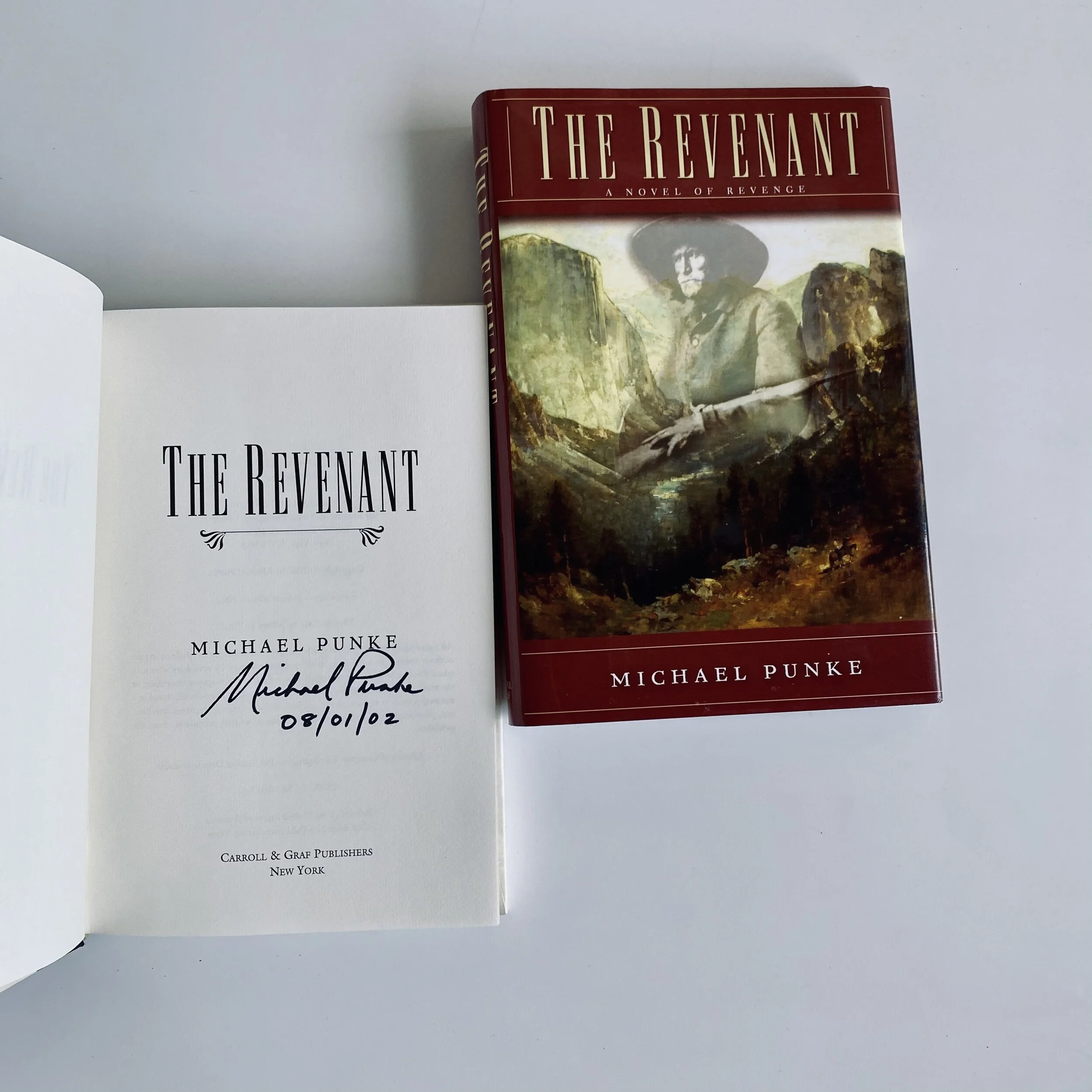 The Revenant by Michael Punke *SIGNED*