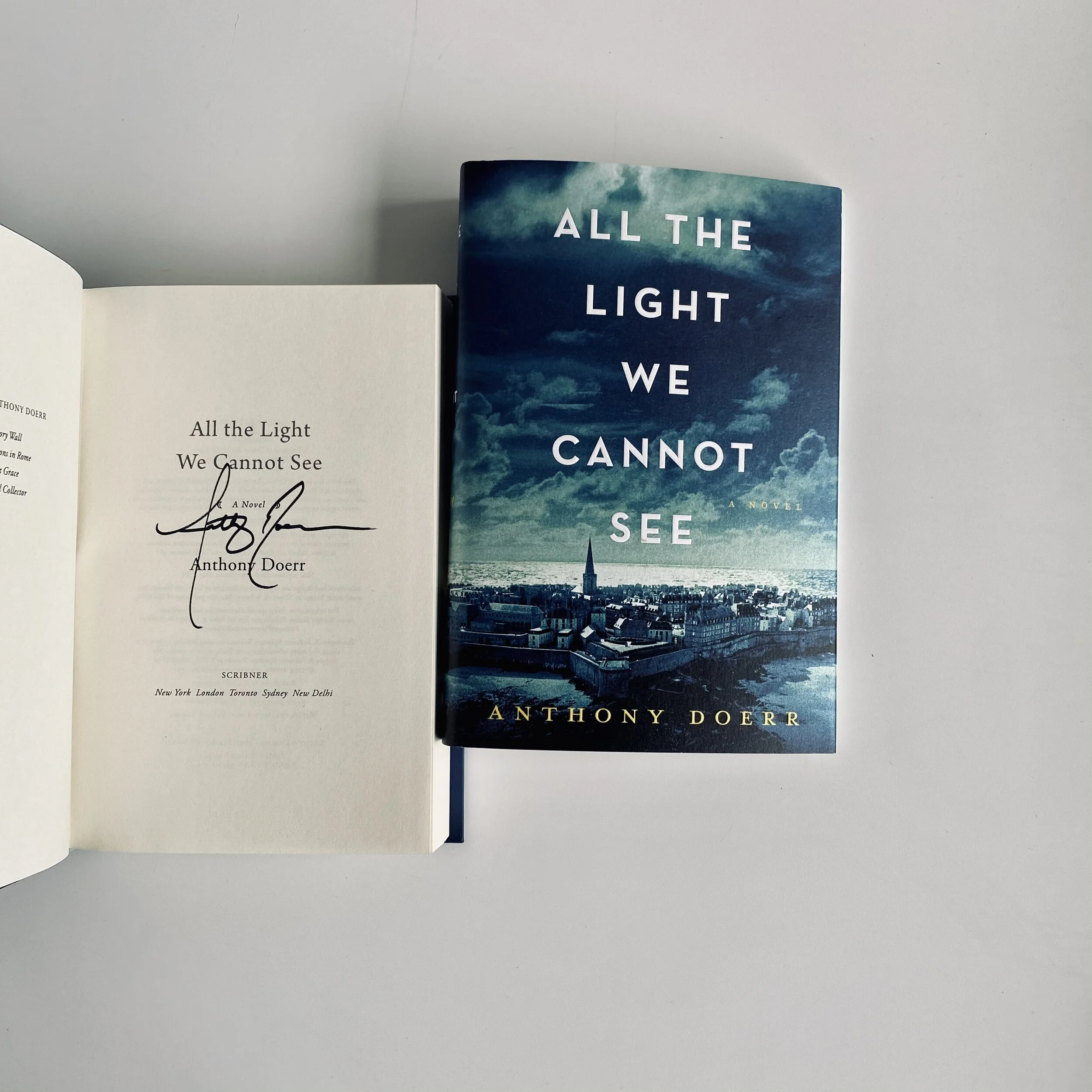 All The Light We Cannot See by Anthony Doerr *SIGNED, Indiespensible”