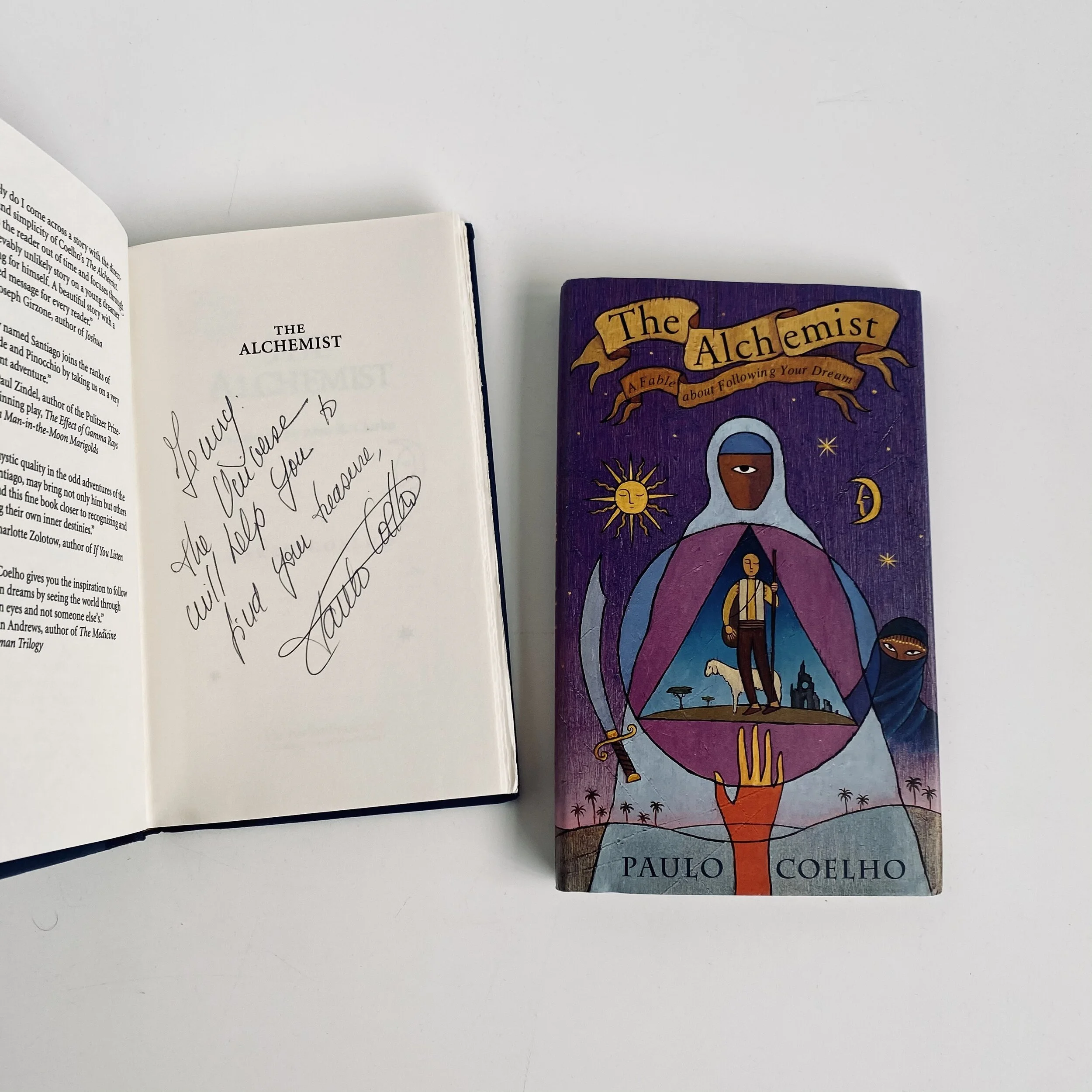 The Alchemist by Paulo Coelho *SIGNED*