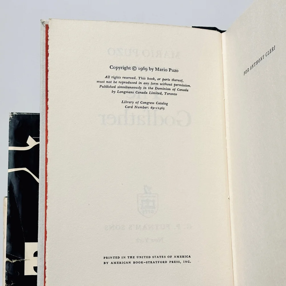 The Godfather by Mario Puzo — RED FOX RARE BOOKS