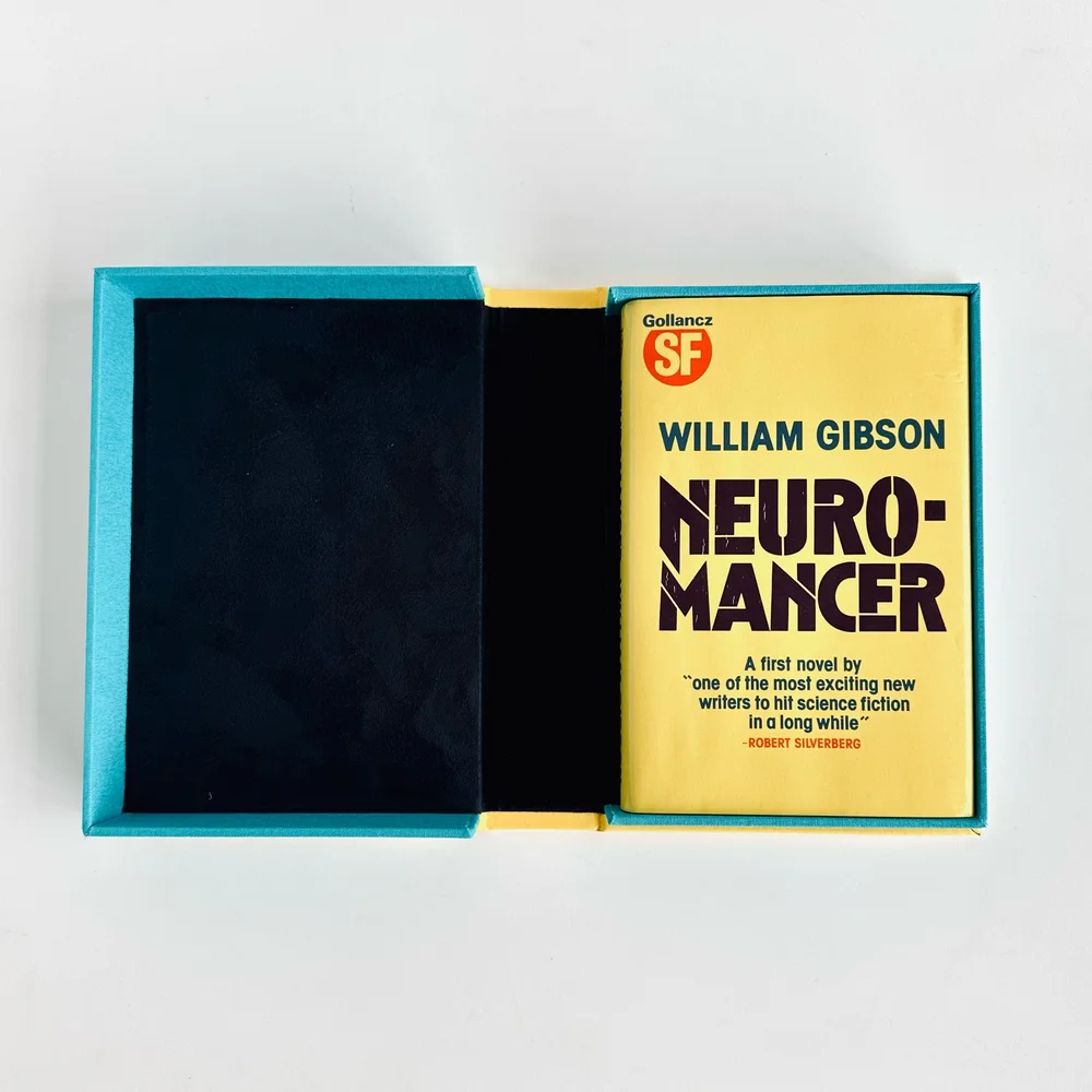 Neuromancer by William Gibson *SIGNED w/ Clamshell Case — RED FOX
