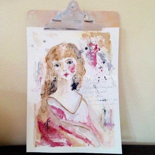 Hope original watercolour