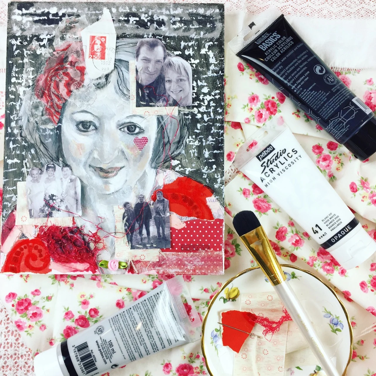 The Art Of Contentment - February mixed media portrait.jpg
