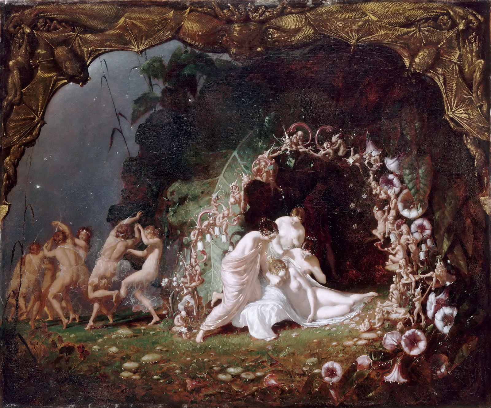 Titania Sleeping by Richard Dadd, 1817-1886