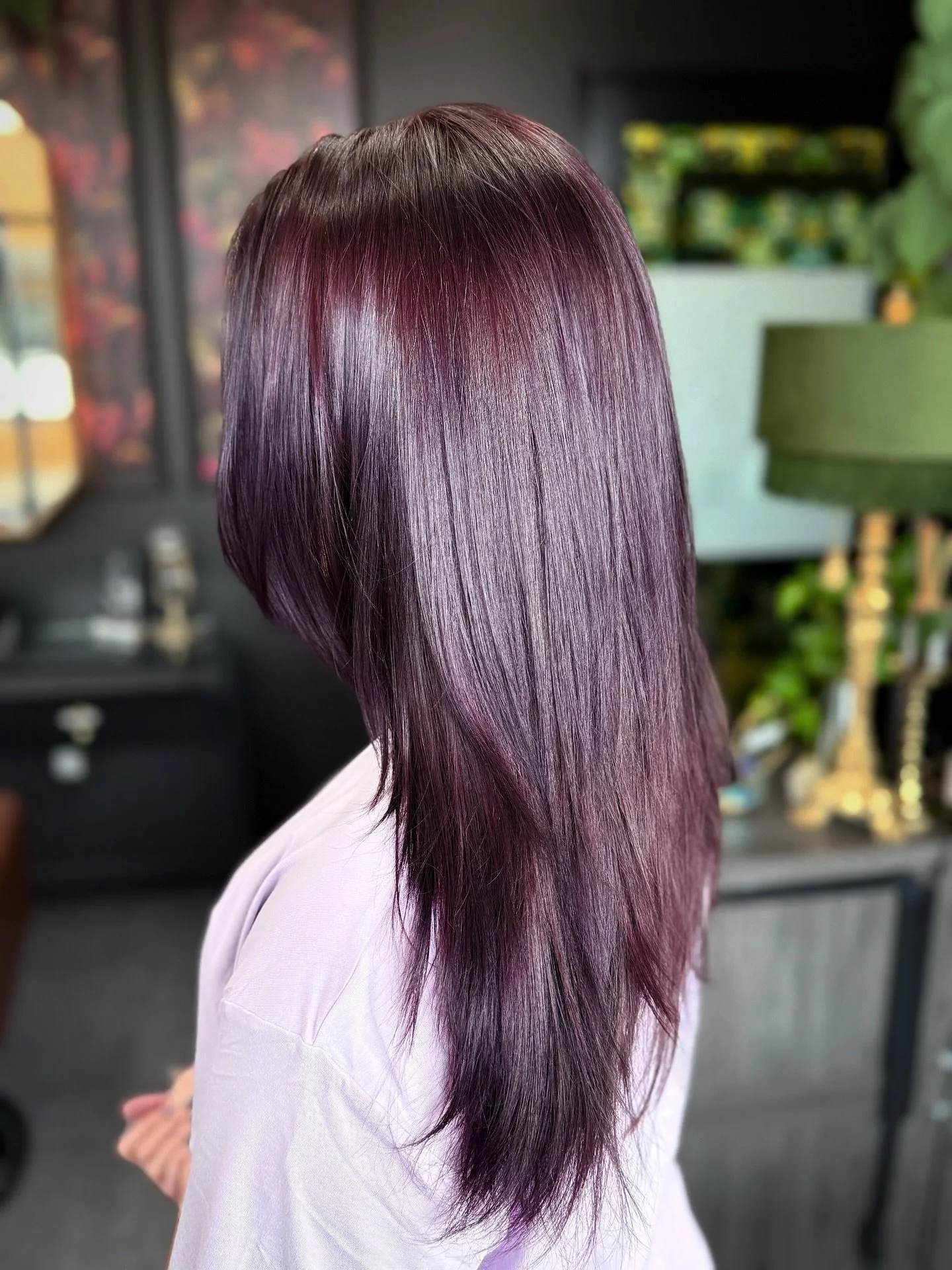 Boysenberry jam, but make it a color formula for my hair, please and thank you. 
 
🍇🫐🍓 Summer is coming to an end, which means it&rsquo;s time for Fall hair inspo! I&rsquo;m pre-booking into December, be sure to get on my schedule while there is a