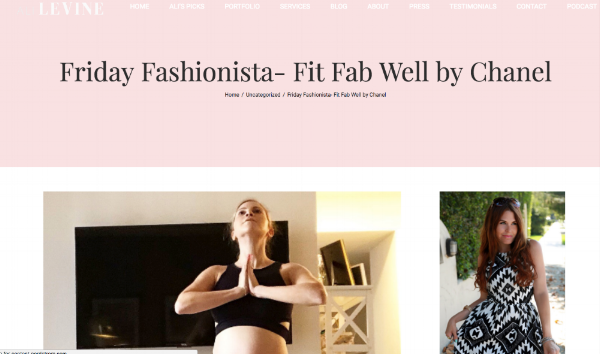 Ali Levine - Celeb Stylist- Blog Feature Here .