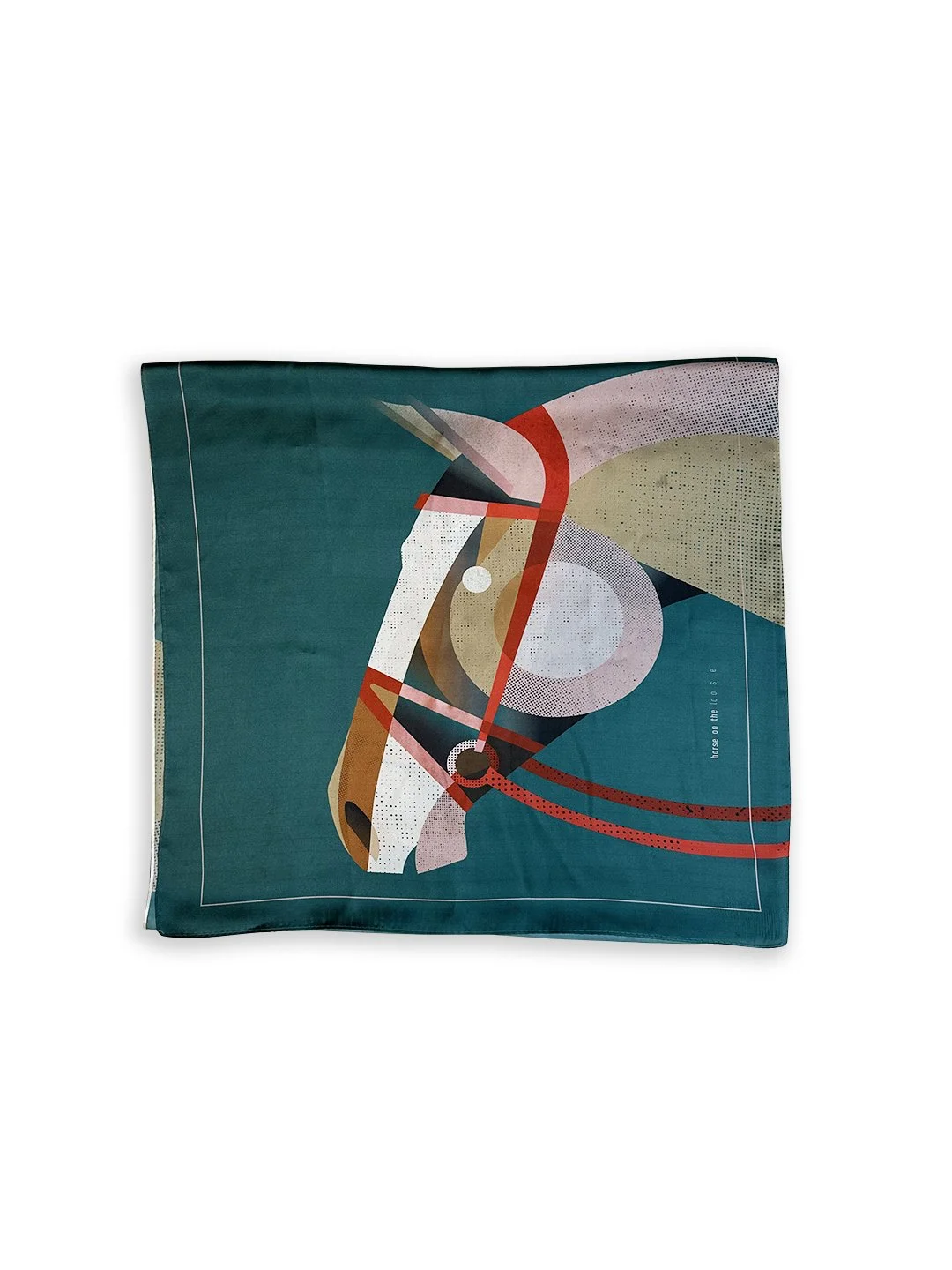 Pony Pine Satin Scarf