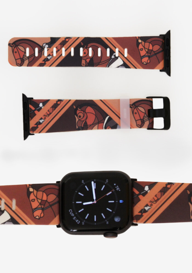 HOTL x C4 apple watch band brown dressage.png