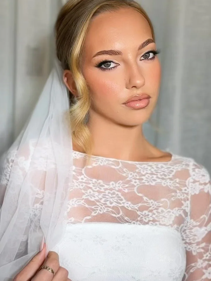 Calling all Winter Brides! 
Your skin doesn&rsquo;t have to look tired. A brightened under eye, fresh pink blush and the right placement of glow can completely transform your complexion while still looking soft and natural.
This is exactly why makeup