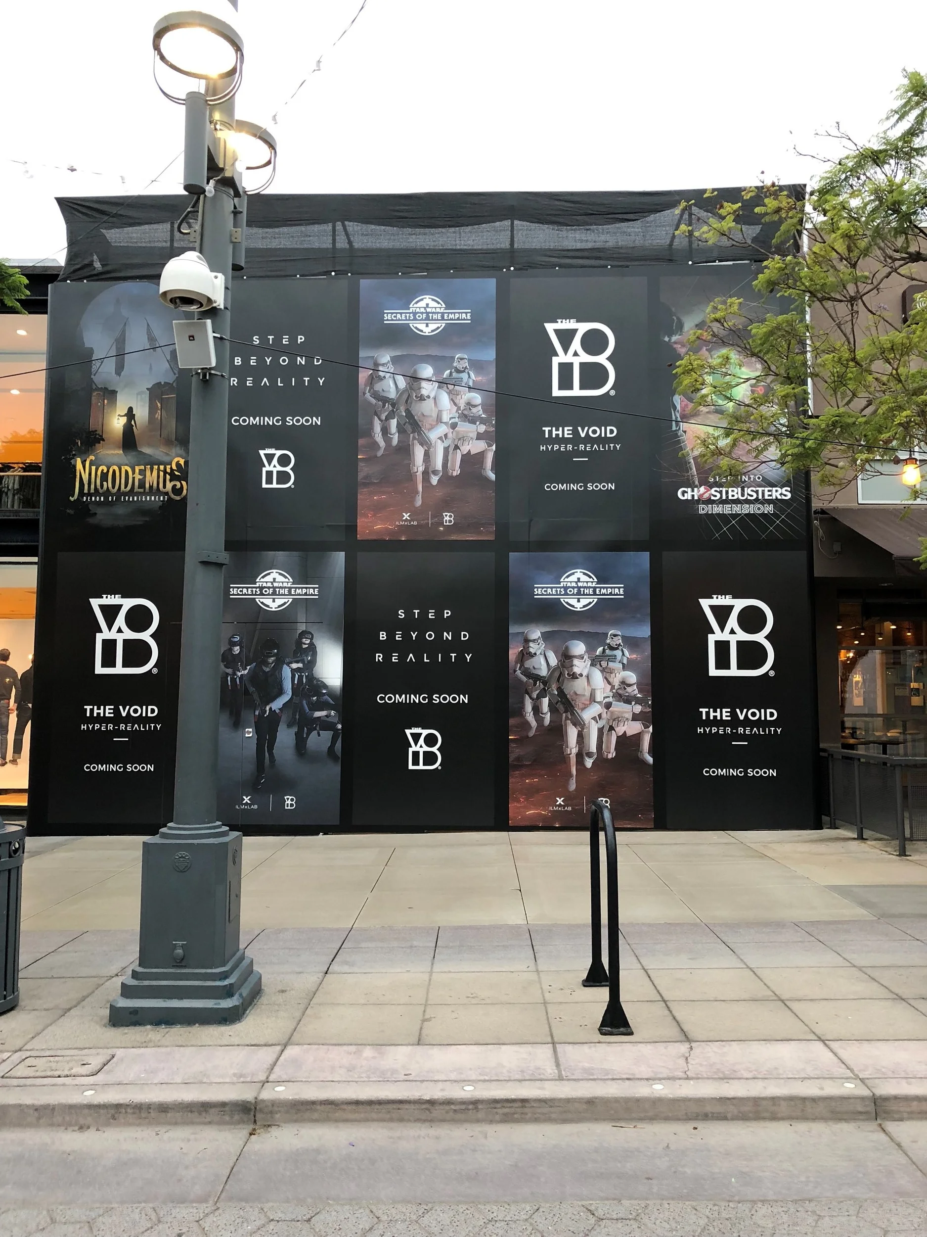 The Void Virtual Reality Attraction - Santa Monica to be completed 12/2018