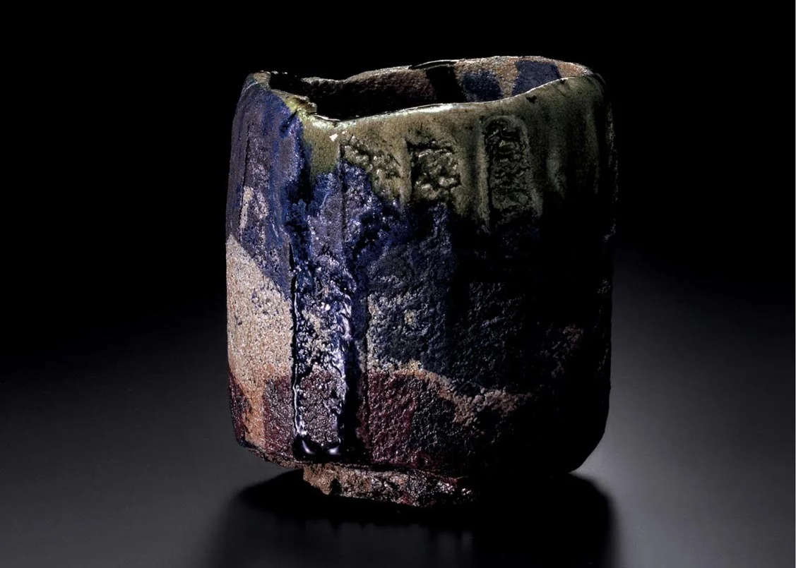 © Sagawa Art Musuem , Black Raku Ceramic Tea Bowl