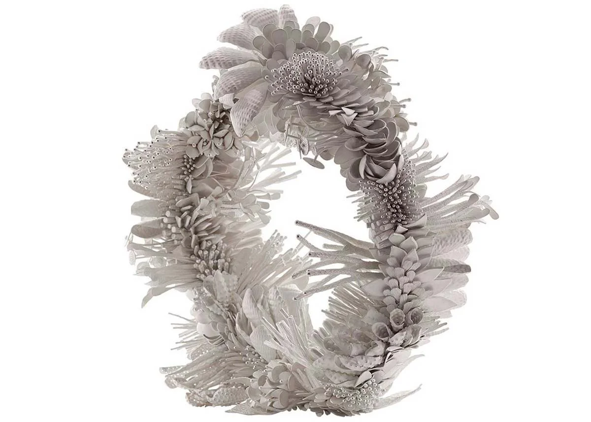 © Junko Mori , Silver Wreath