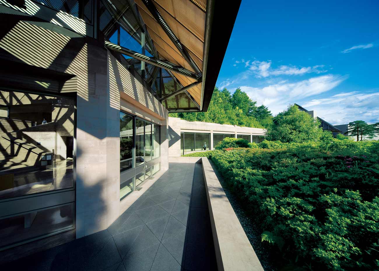 Architecture of Miho Museum in Kyoto, Japan Editorial Photo