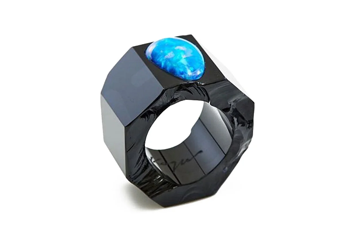 © Kazuko Mitsushima at Gallery Deux Poissons , Glass Ring