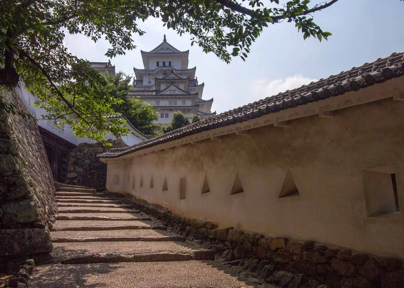 © Brent Miller / Creative Commons , Himeji Castle Defenses