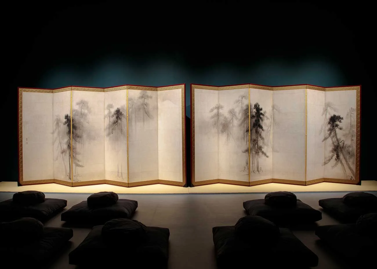 © Richard Goodbody, Pines Screen by Hasegawa Tohaku at the Japan Society