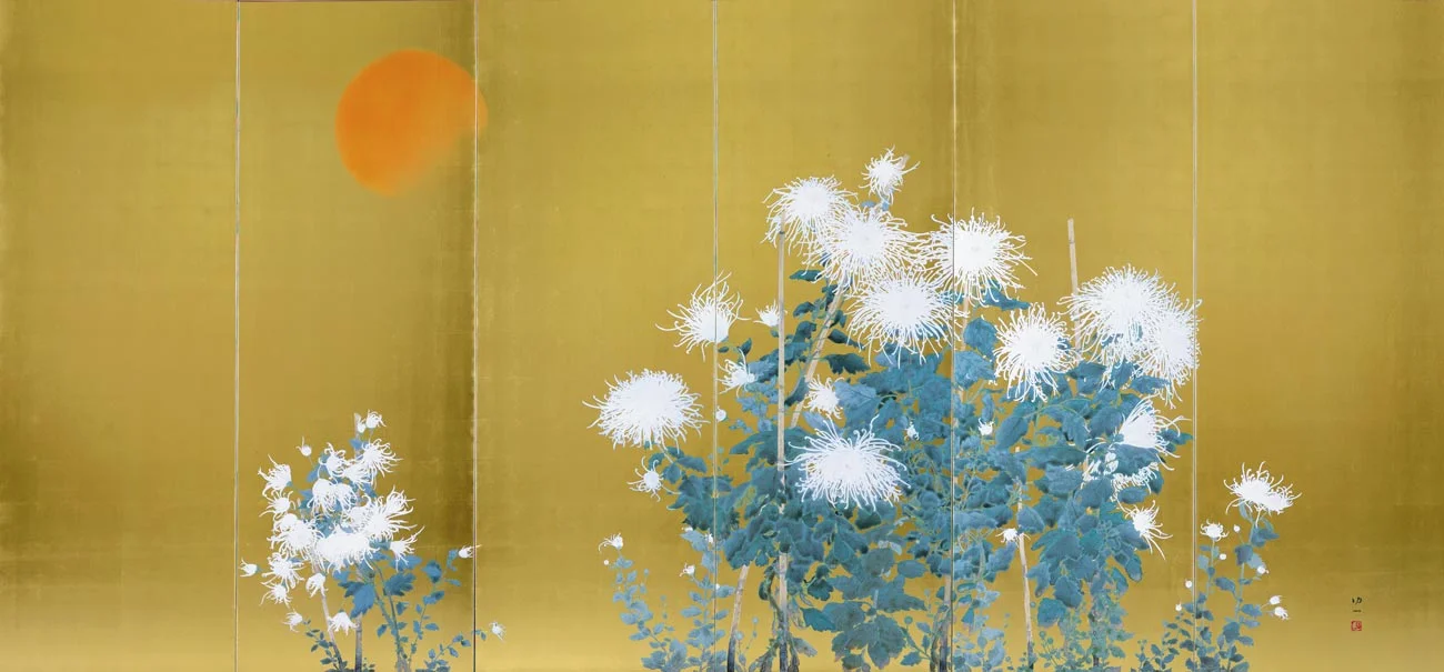 © Koichi Nabatame, Scene of the Rising Sun and Chrysanthemums, 1999