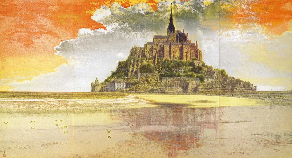 © Yoshihiro Shimoda, Mont Saint-Michel, 2000