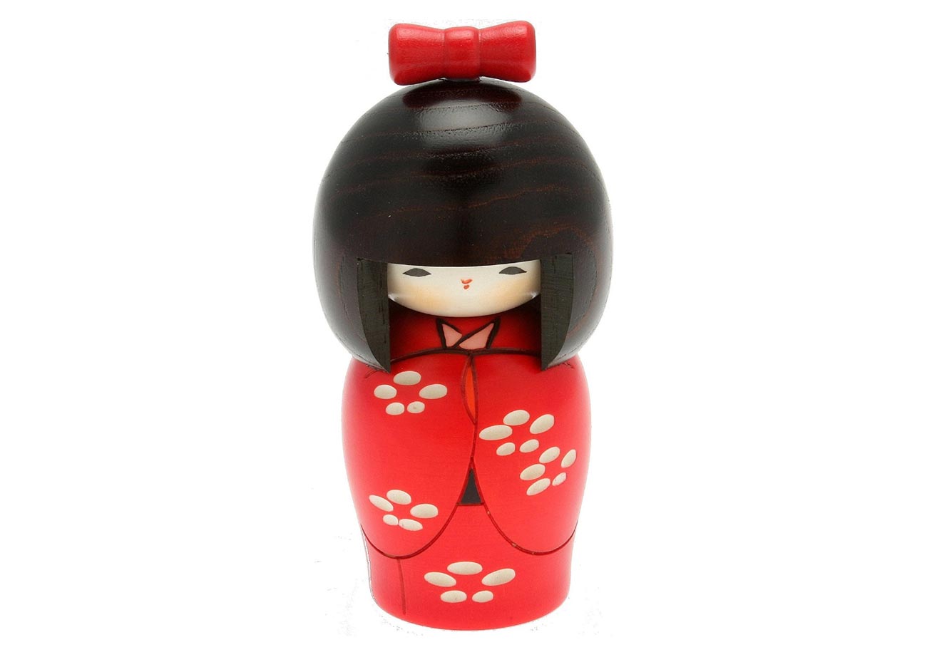 Japanese Folk Kimono Doll for Doll Home Decoration Traditional Wooden 