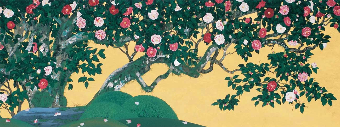 © Rieko Morita, Five Shades of Camellia. All rights reserved. Available at Alexcious .