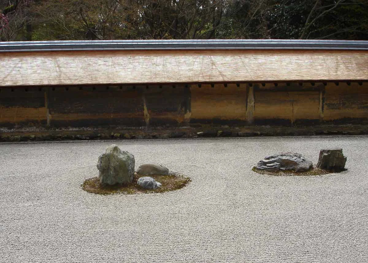 © Anika Ogusu, Real Japanese Gardens, Ryoanji