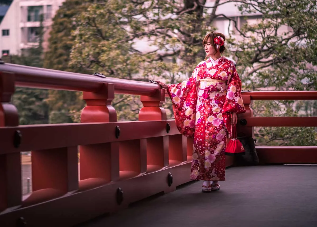 © Giuseppe Milo / Creative Commons , Kimono Girl, Tokyo