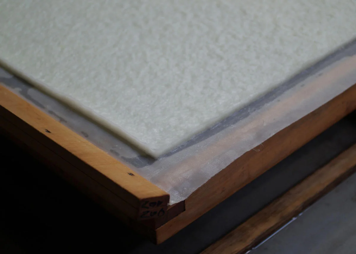 © Awagami Factory , Washi Paper Before Drying