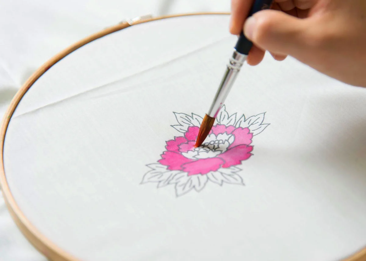 © Kaga Yuzen Kimono Center , Initial Pattern