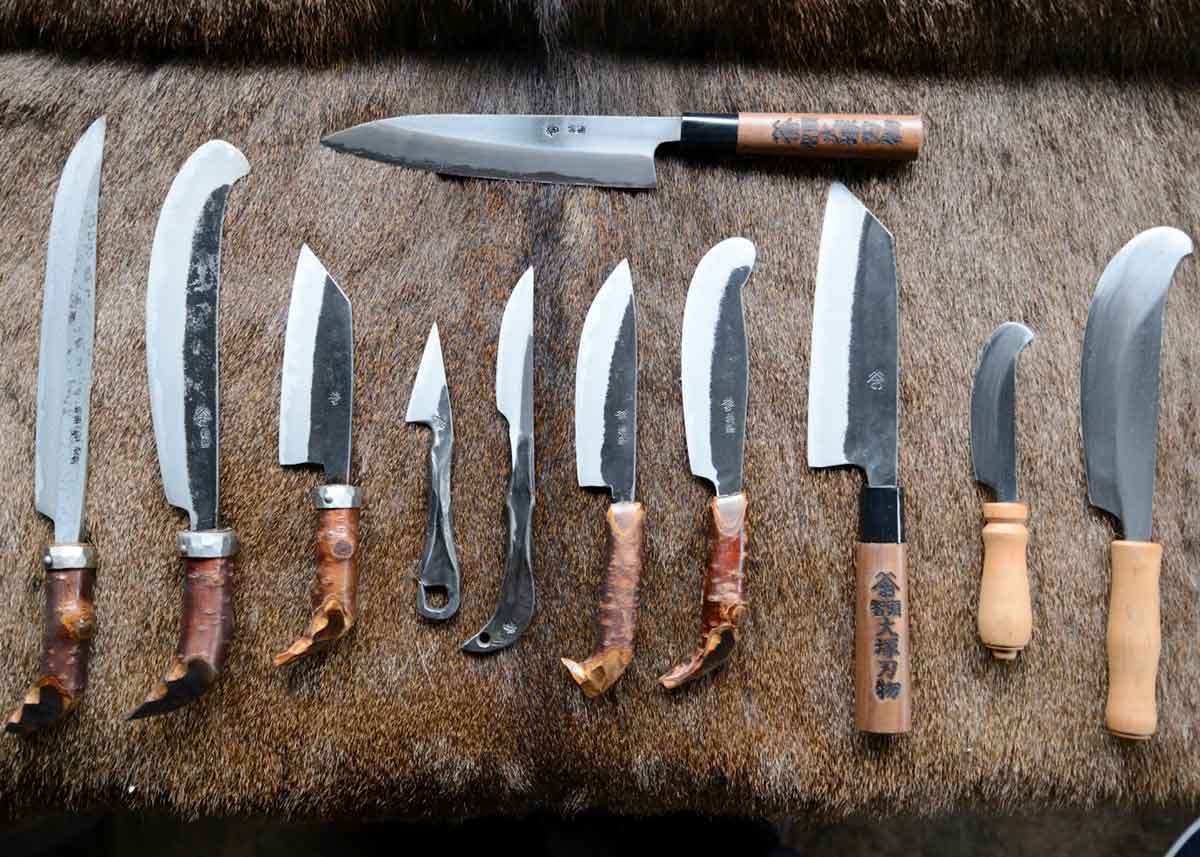 travel japanese knives