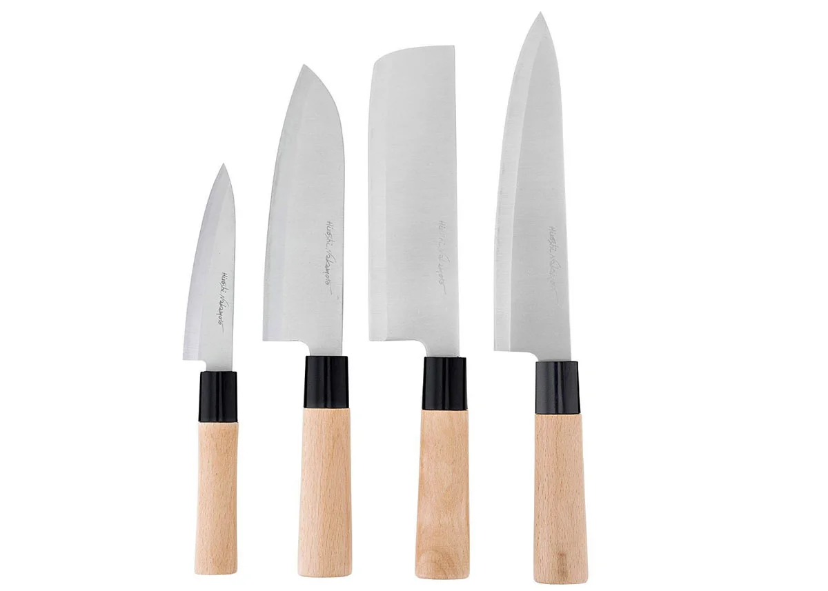 Conjunto de facas de sushi por Hiroshi
