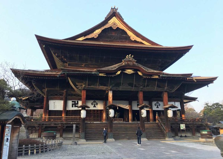 Zenkoji-Tempel in Hakuba