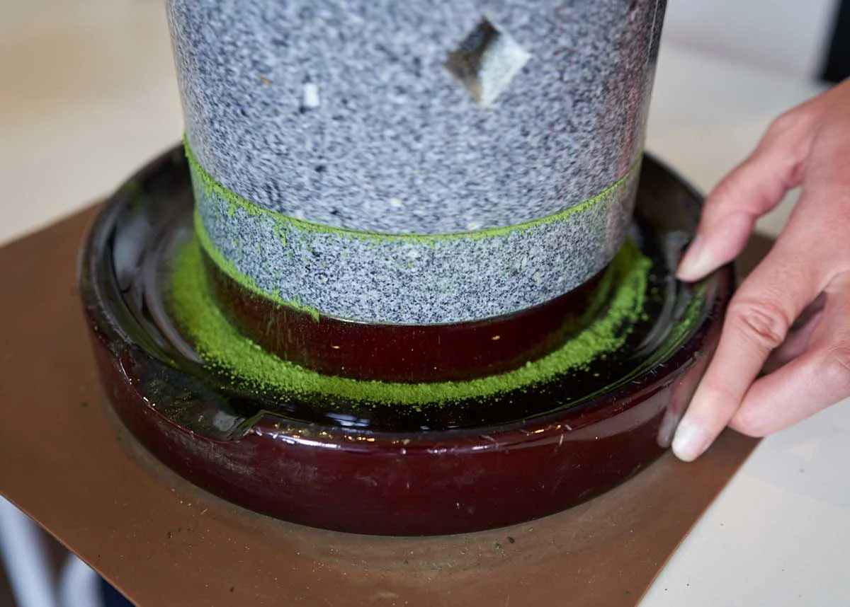 © Matt Vachon, Grinding Matcha