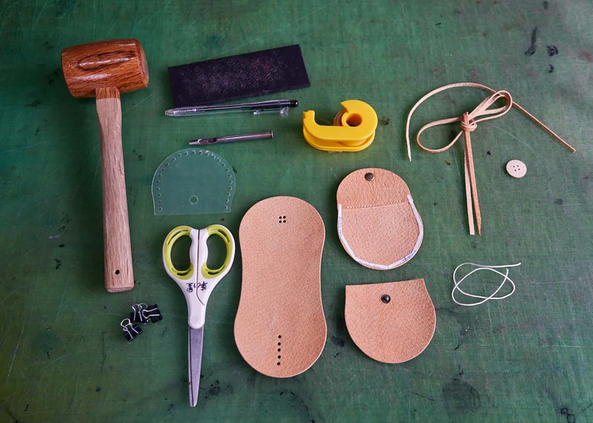 © Matt Vachon, Make Your Own Leather Coin Pouch