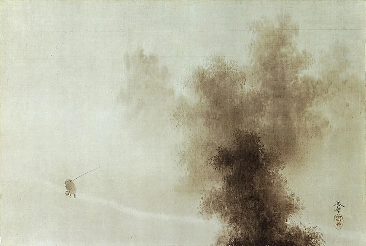 Return from Fishing by Shunzo Hishida, 1901, Museum of Modern Art, Ibaraki.