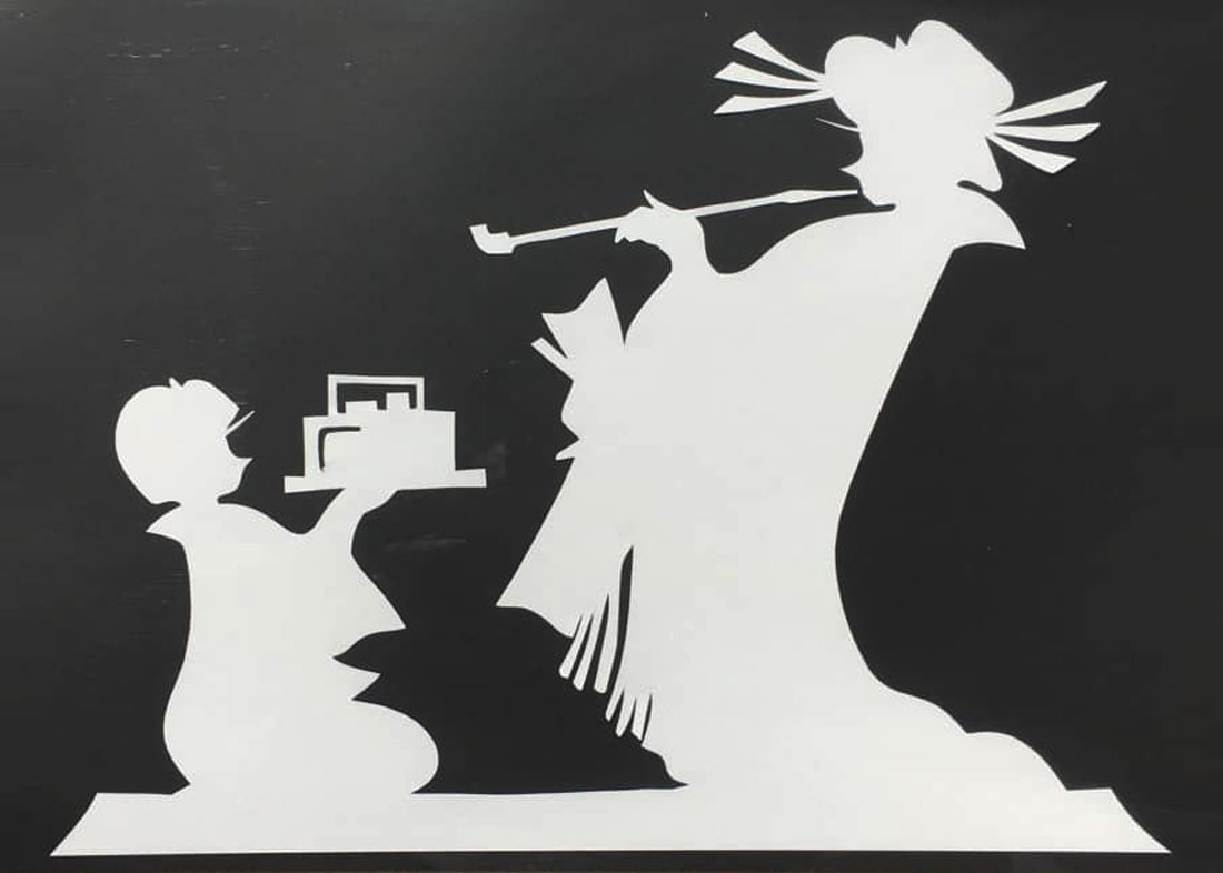 Japanese Papercutting Artist Takes Photos Of Her Paper Cut Art In