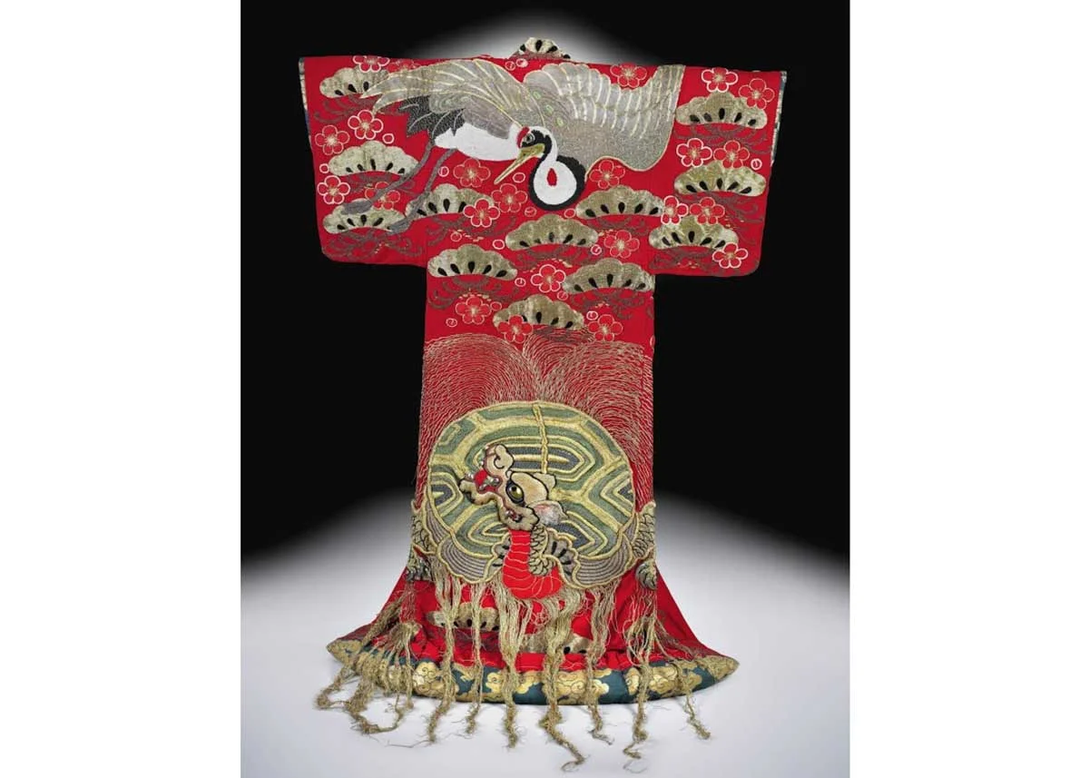 © Peabody Essex Museum , Uchikake Kimono for Kabuki, 19th Century