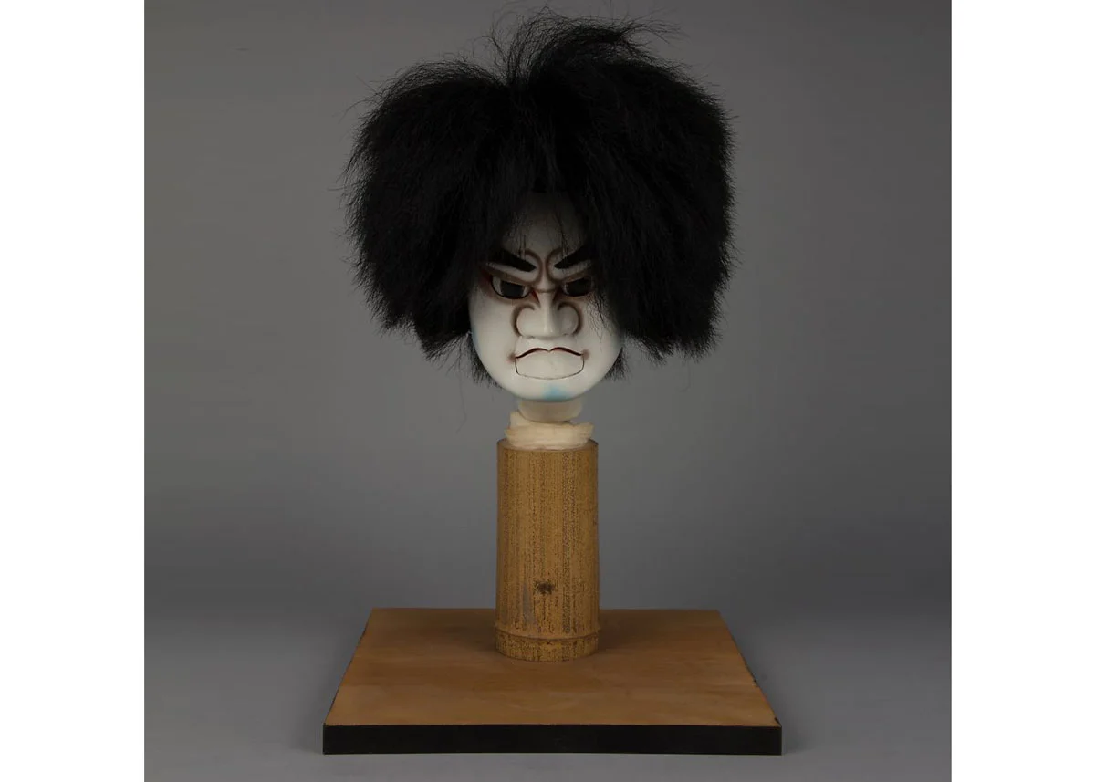 Bunraku Puppet Head, 19th Century, the Met Museum