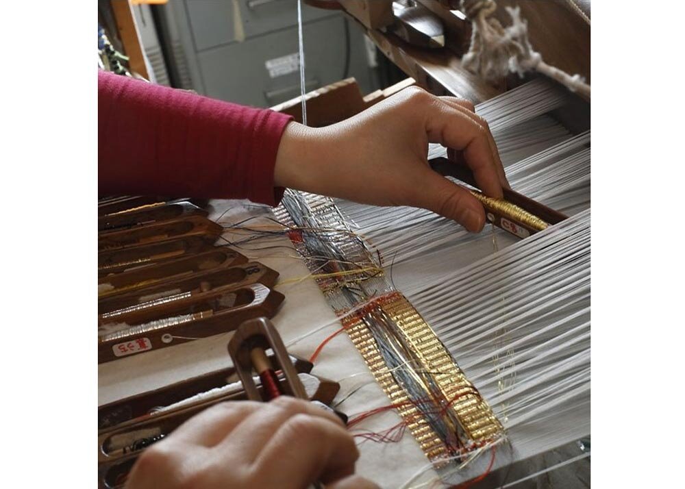 Silk Weaving by Tatsumura Textile