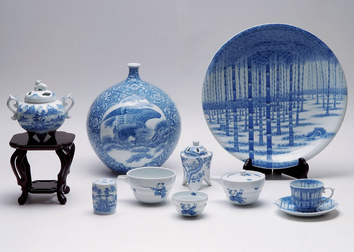 Chinese old porcelain Blue and White Shouzi Teapot 