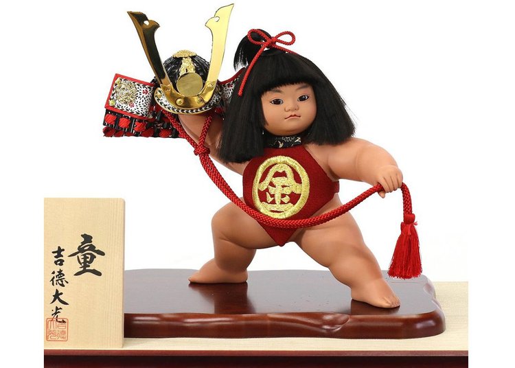 japanische Kintaro-Puppen
