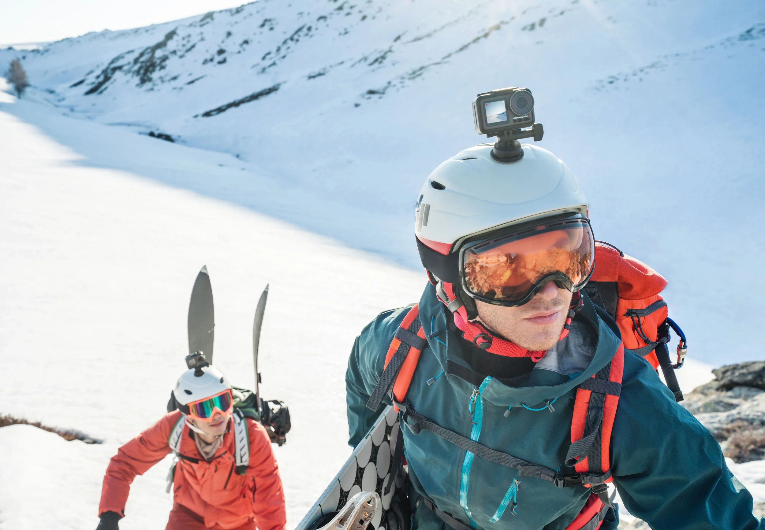 alpine climbing osmo action