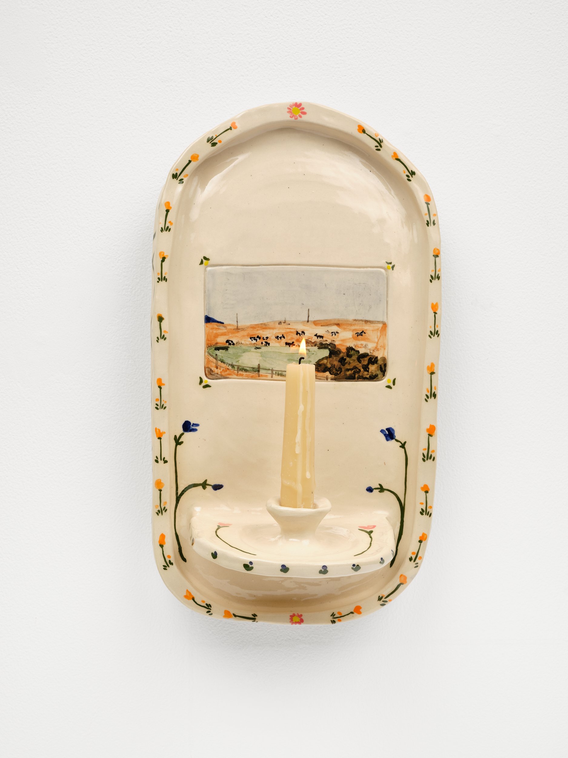 Picture Sconce III (Point Reyes Cows), 2024